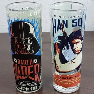 Star Wars Shot Glass Set of 2